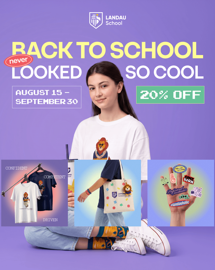 A SPECIAL BACK-TO-SCHOOL CAMPAIGN!